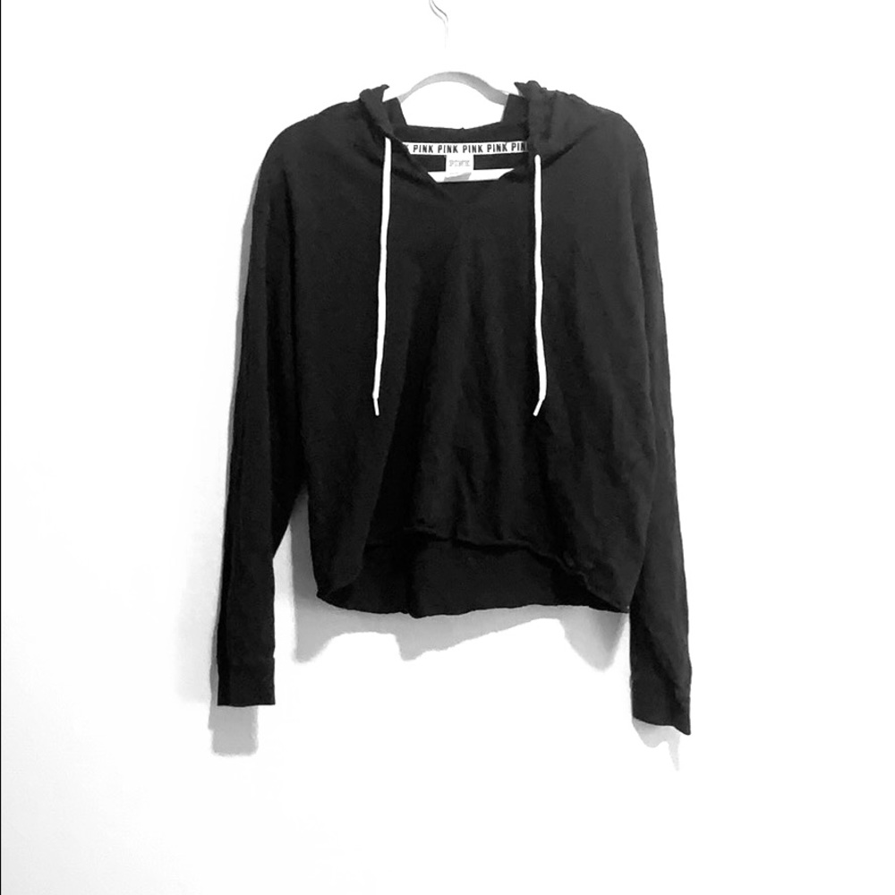 PINK long sleeve - hooded